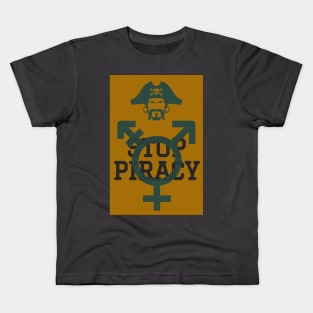 No Piracy Kids T-Shirt